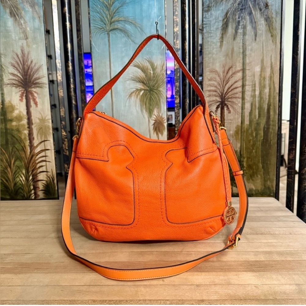 Tory Burch orange crossbody bag